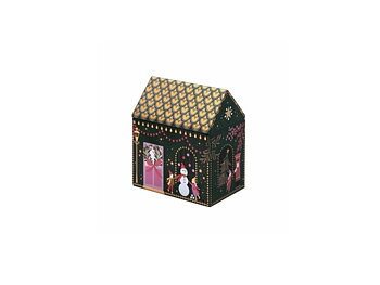 Plåtburk Hus Liten - Sara Miller Christmas