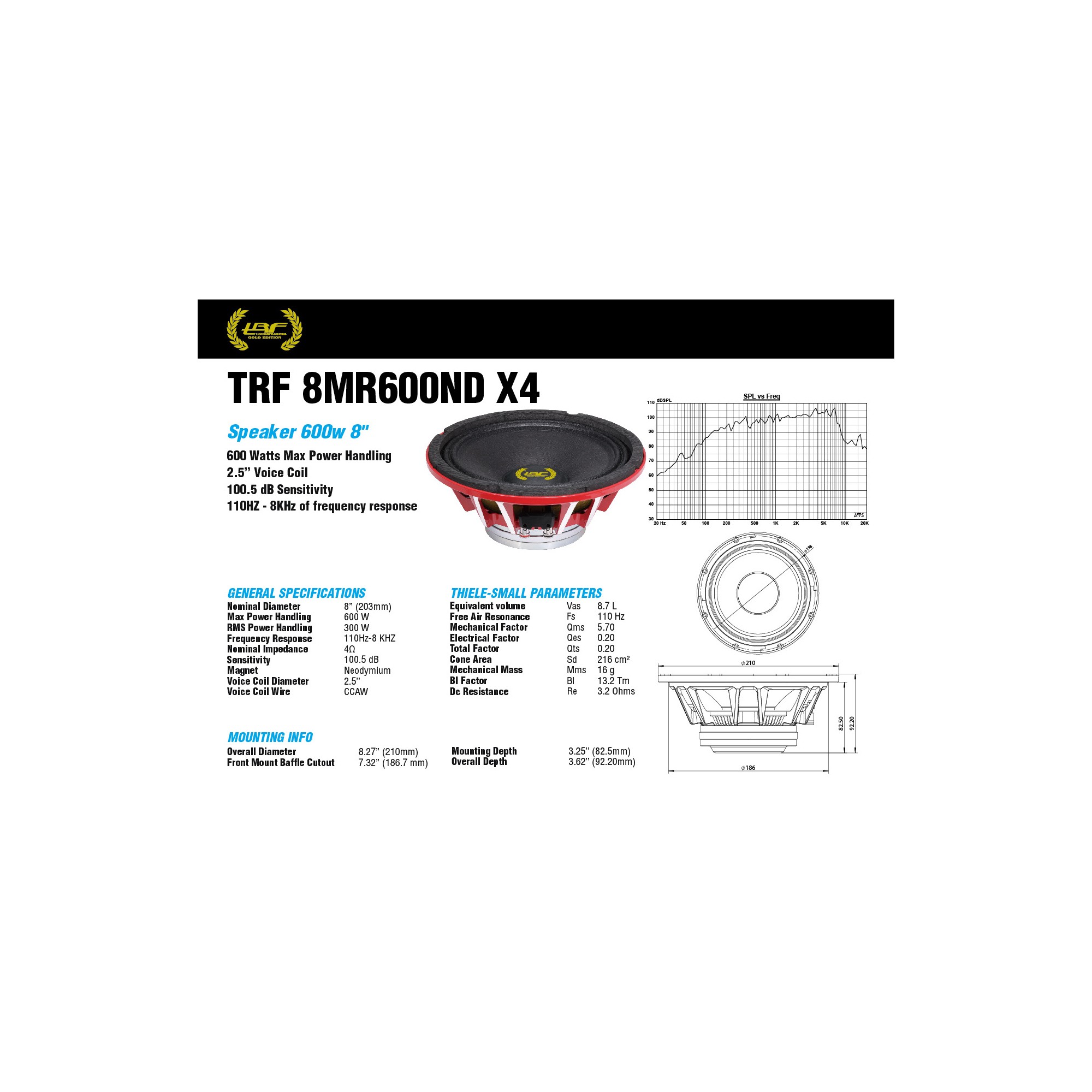 TRF 8MR600ND X4 - 3