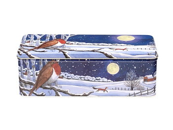 Skrin - Emma Bridgewater Smalt Rektangulärt Winter Robin