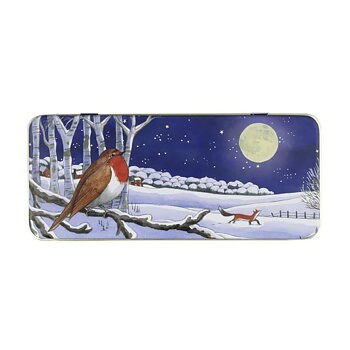 Skrin - Emma Bridgewater Smalt Rektangulärt Winter Robin