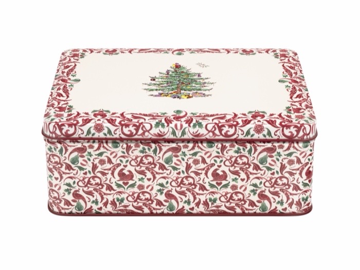 Skrin - Spode Platt Rektangulär Christmas Tree