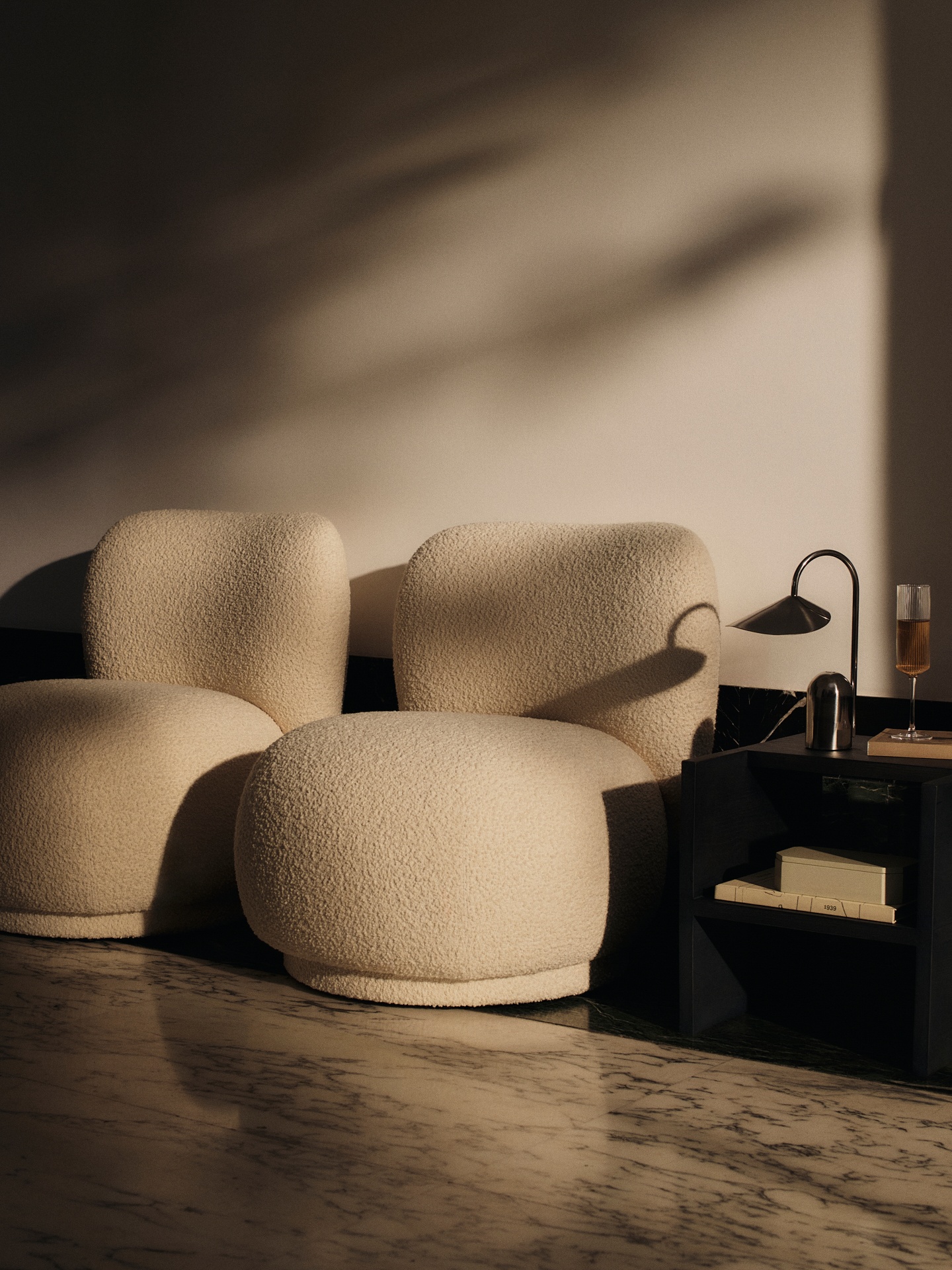 Rico Piccolo Lounge Chair Soft Alpaca fra Ferm Living - 3