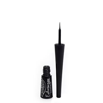 puroBIO Eyeliner On Fleek Fluid Brush Tip Black 02, 3 ml