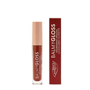 puroBIO Balmygloss 02 - shimmering light brown, 4,4 g