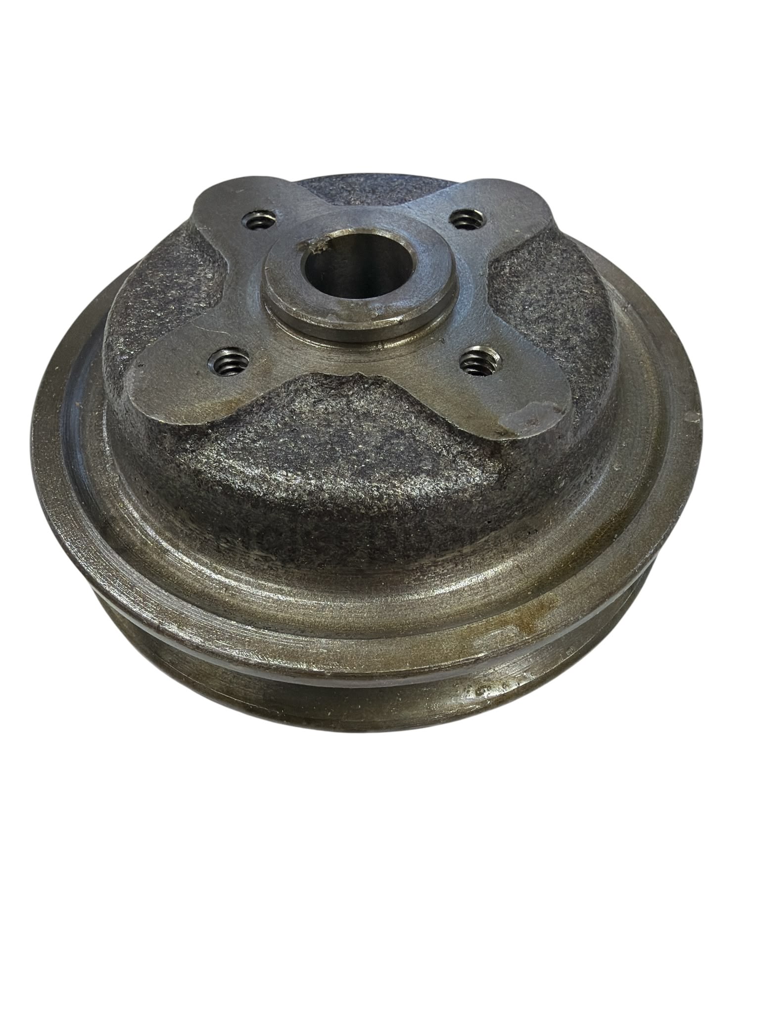Cast water pump pulley