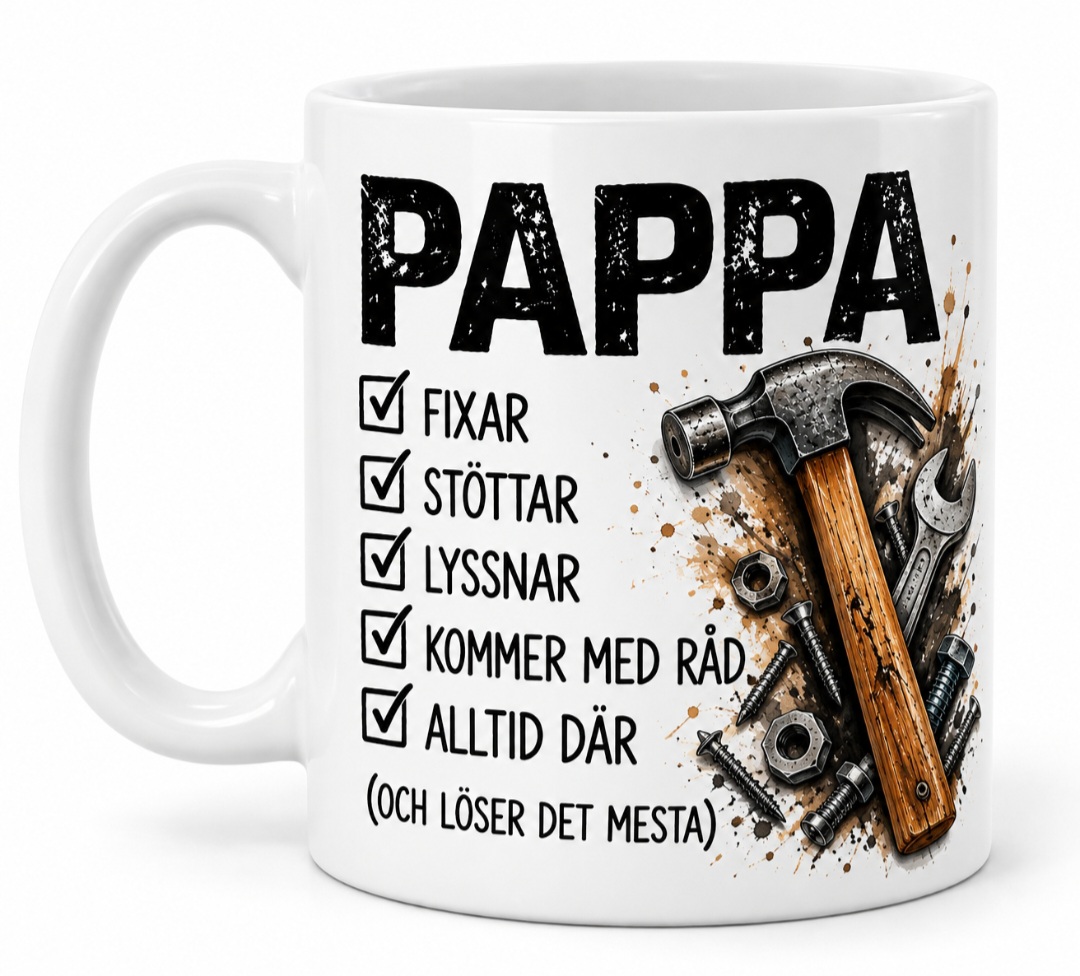 Pappamugg - Pappa-fixar-allt. - 2