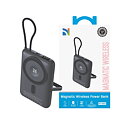 SC Series 10000mAh 22.5W Rapid Charger with Wireless Charging & Built-in Stand Black
