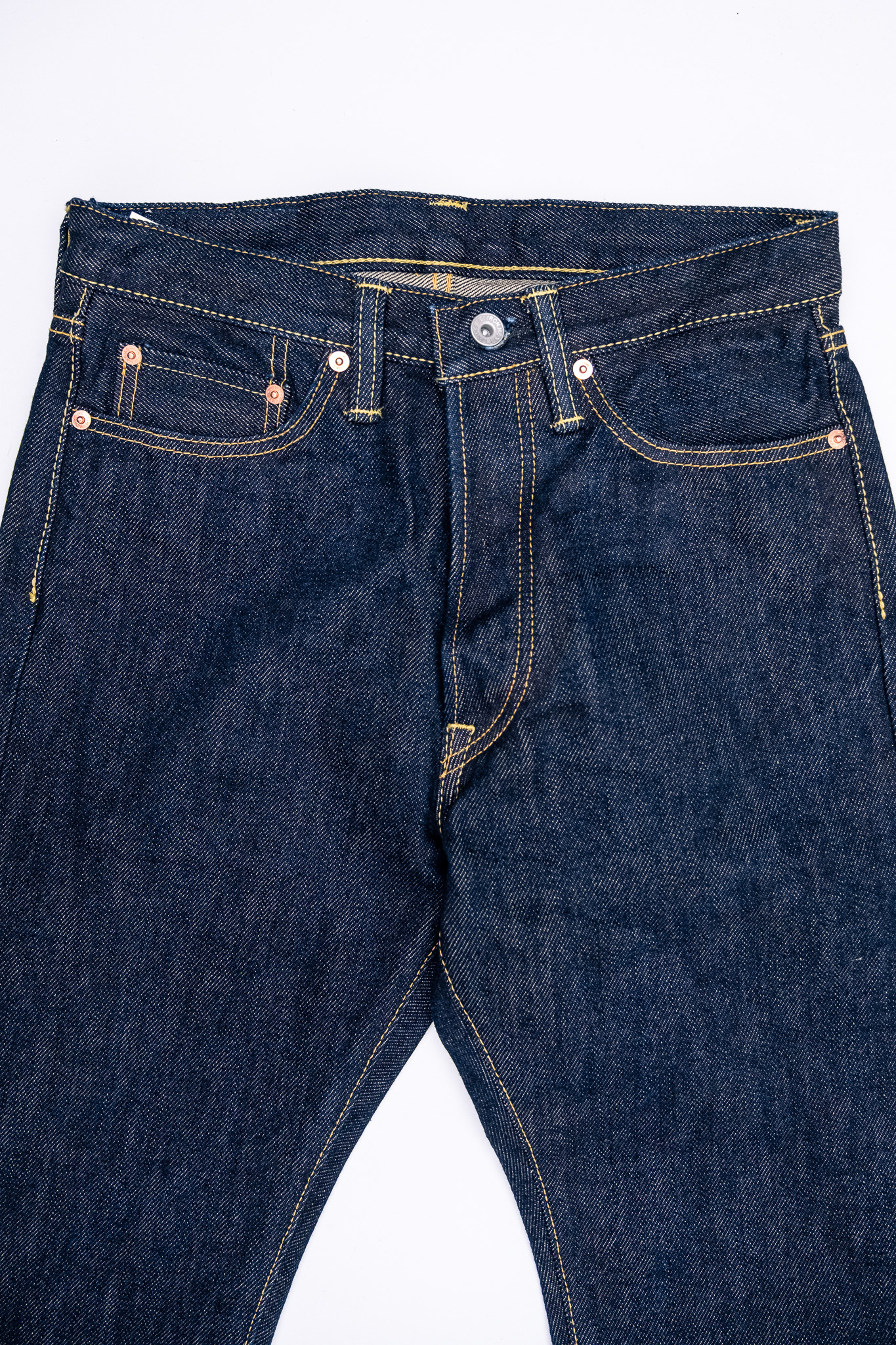 Iron Heart - IH-888S 21oz Selvedge Denim Tapered Cut Jeans Indigo - 4