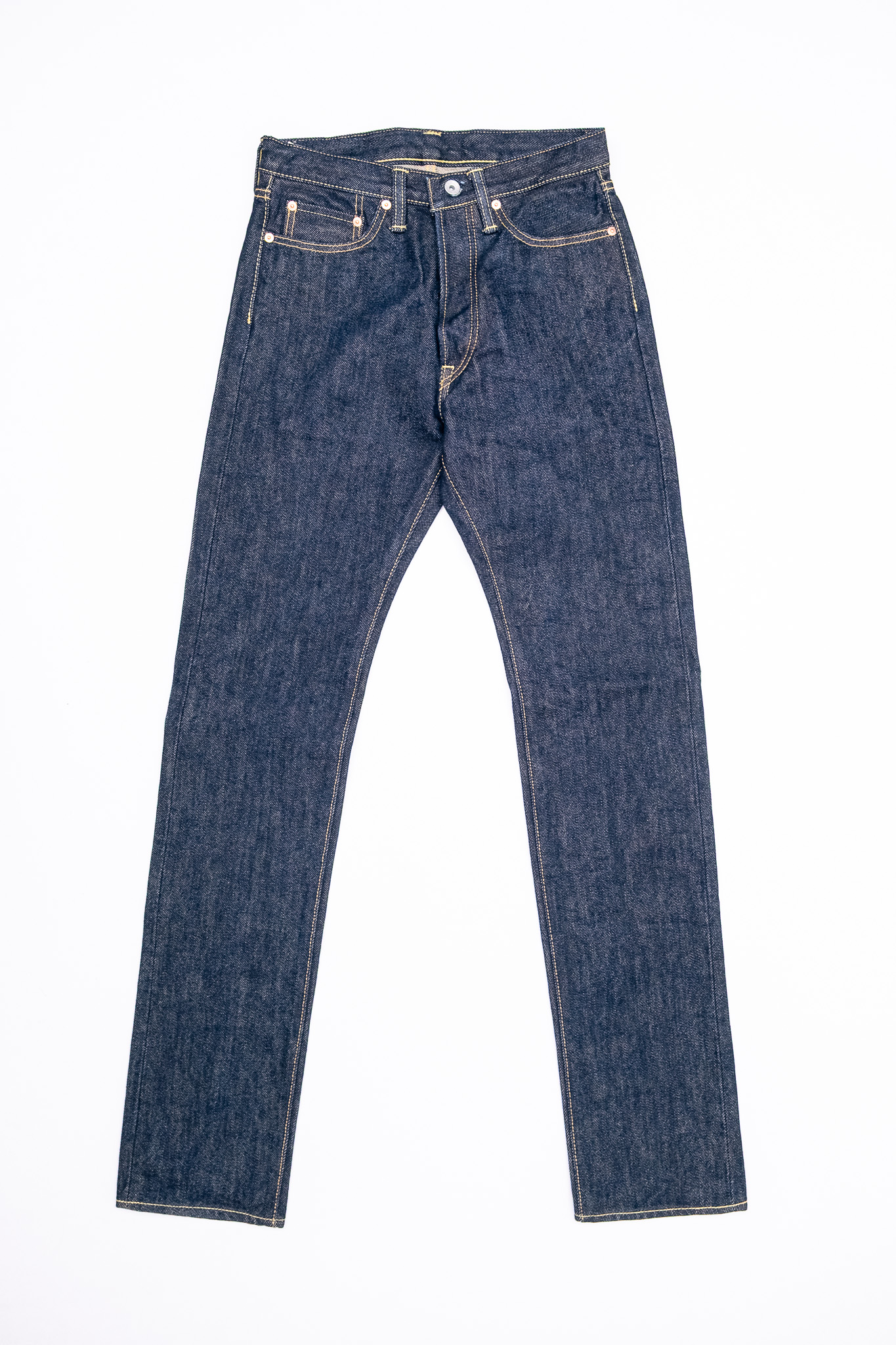 Iron Heart - IH-888S 21oz Selvedge Denim Tapered Cut Jeans Indigo - 2