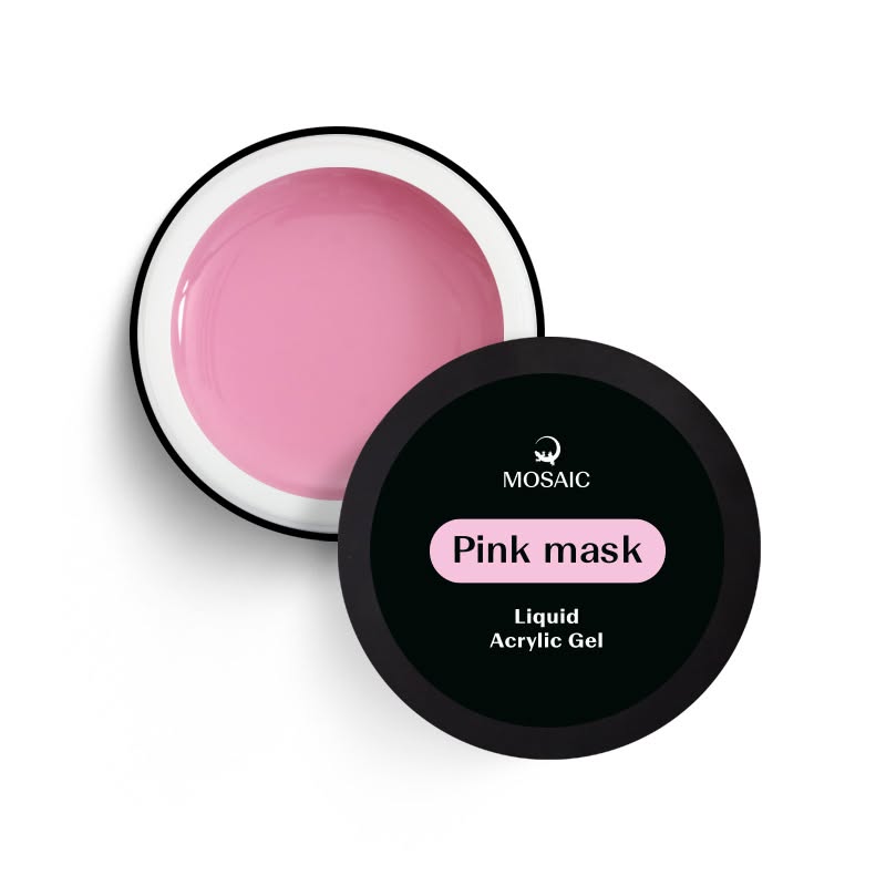  Liquid acrylic gel Pink mask 15ml