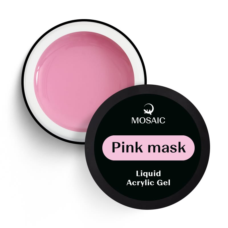  Liquid acrylic gel Pink mask 50ml