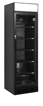 Flaskkyl  CEV425CP BLACK, 358 liter, Tefcold