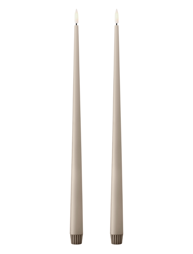 LED-Ljus 40 cm 2p Linen Grey, Ester & Erik