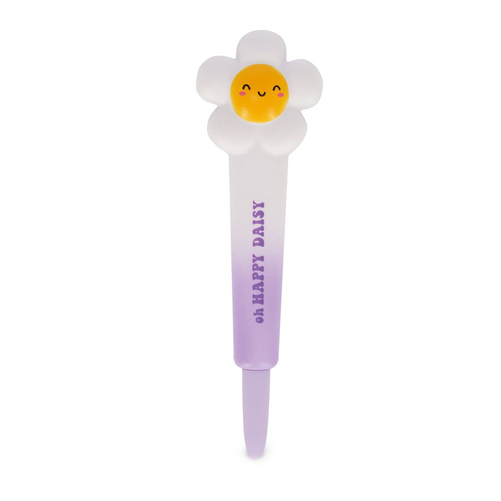 Squishy gel pen, Daisy, Lilla