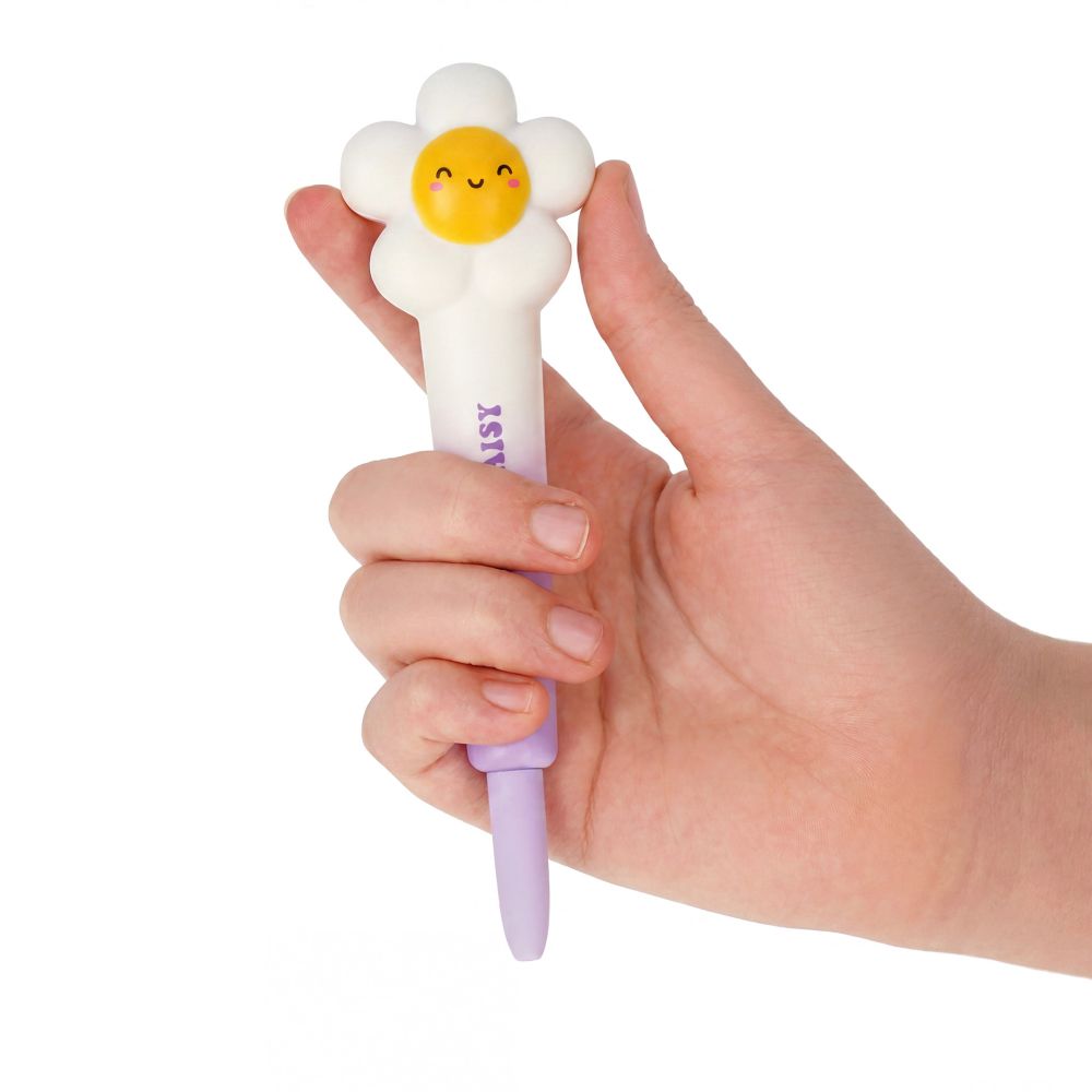 Squishy gel pen, Daisy, Lilla - 3