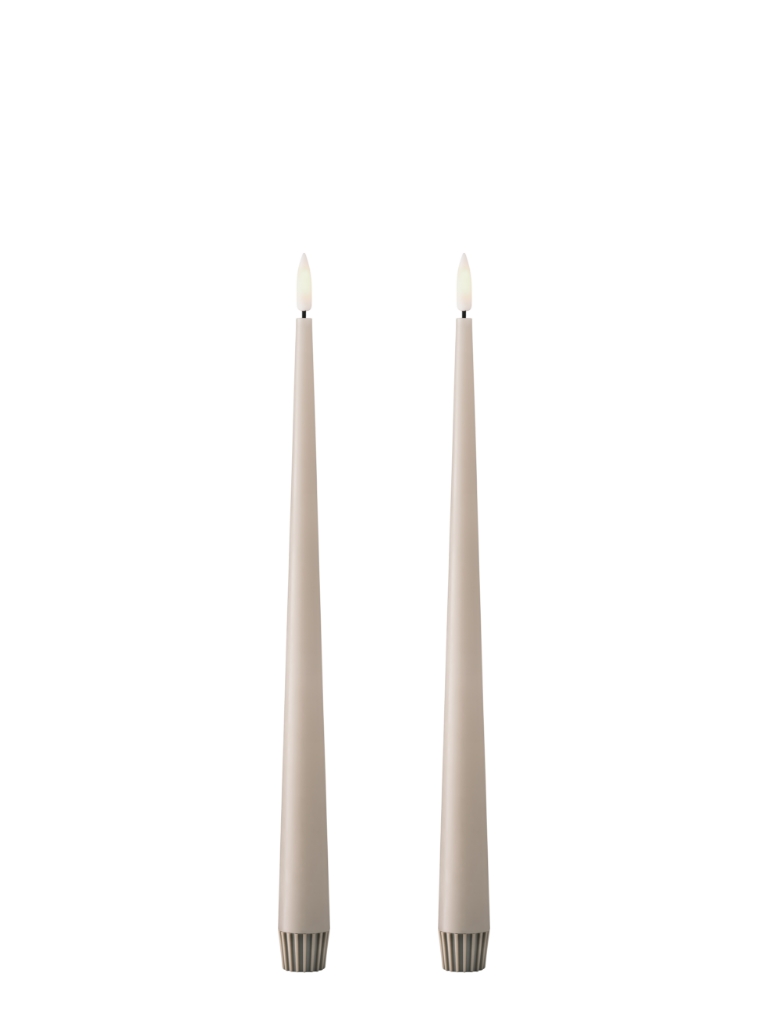 LED-Ljus 30 cm 2p Linen Grey, Ester & Erik