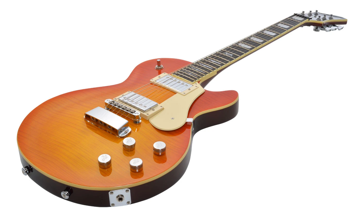 Hagström Swede Mk3 Mandarin Burst - 6