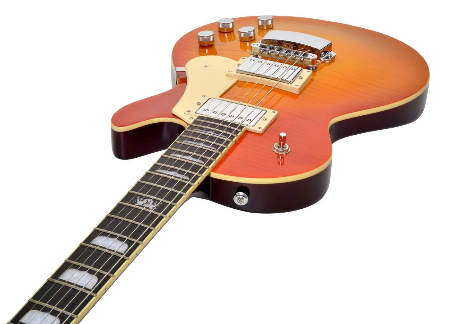 Hagström Swede Mk3 Mandarin Burst - 3