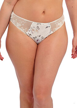 FLLIZBETH trosa ivory m blommor