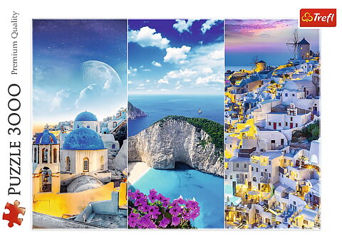 Greek Holidays, 3000 bitars pussel