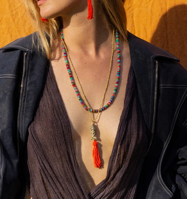 Tassel Fishy Halsband