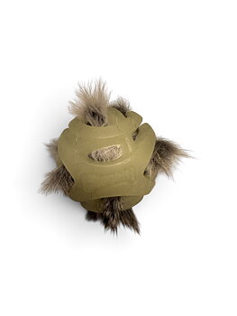 CHUCKIT ball Glow MED KANINSKINN