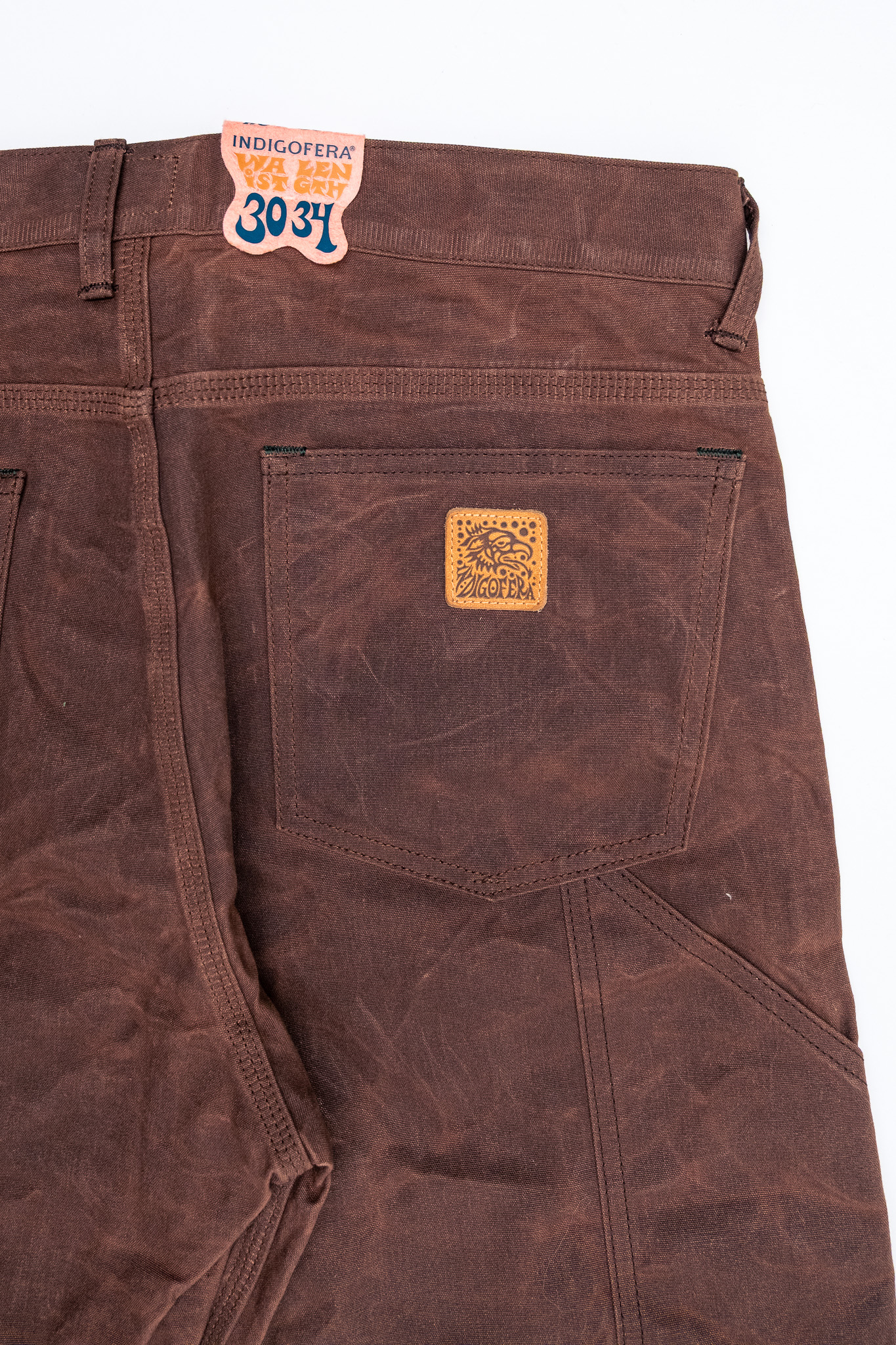 Indigofera - Wendell STPF Waxed Canvas Brown - 9