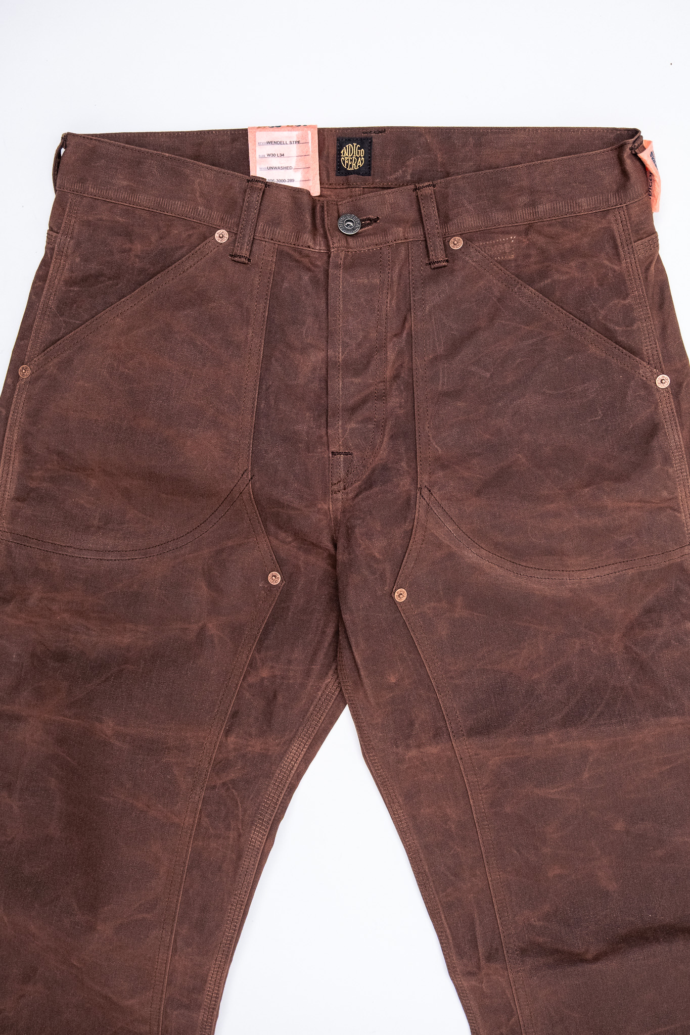 Indigofera - Wendell STPF Waxed Canvas Brown - 4