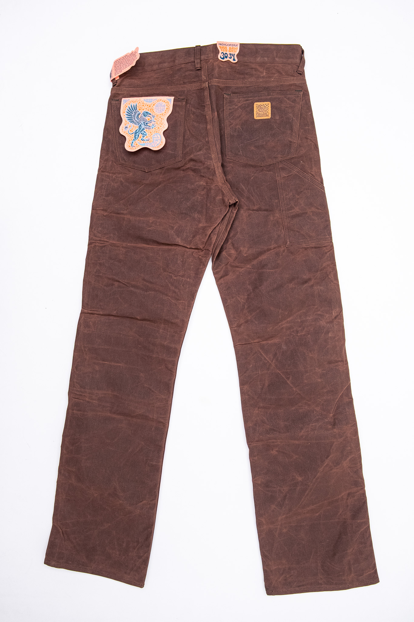 Indigofera - Wendell STPF Waxed Canvas Brown - 3