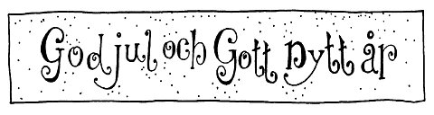 God Jul och Gott Nytt År