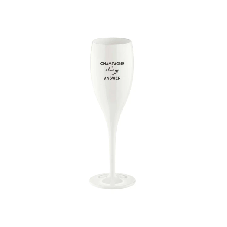  Champagneglas med print, 6-pack