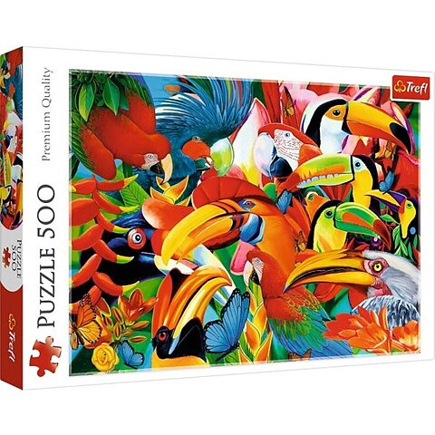Colourful Birds, 500 bitar
