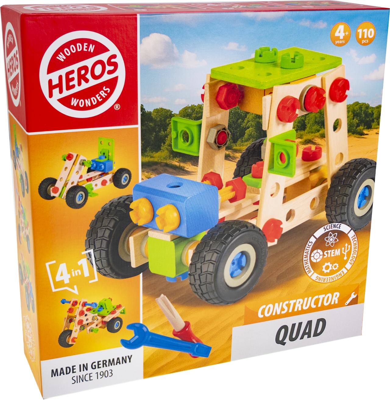 Byggkonstruktion HEROS Fordon 110 delar - 3