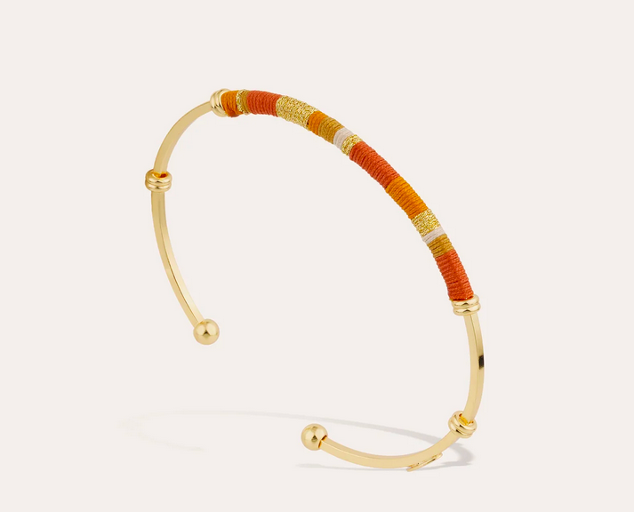 Zanzibar Armband Röd-Orange