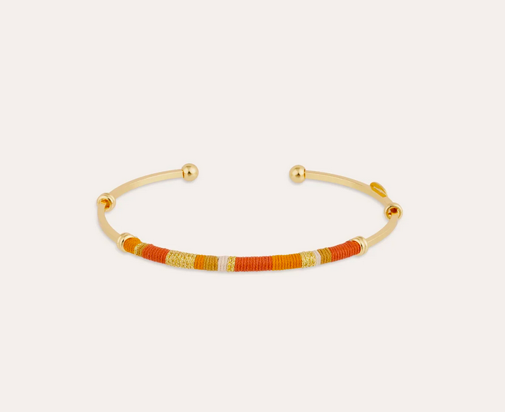 Zanzibar Armband Röd-Orange