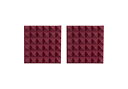 Gator Frameworks GFW-ACPNL1212PBDY-2PKAcoustic Pyramid Panel 12x12''