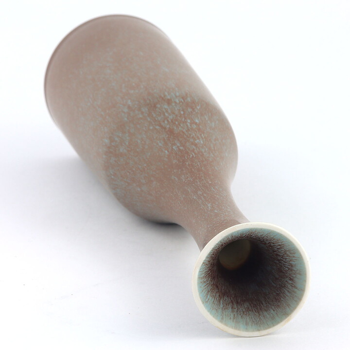Carl-Harry Stålhane (SOE 1955) Brown/Blue Slender Vase 26 cm