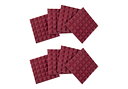 Gator Frameworks GFW-ACPNL1212PBDY-8PK Acoustic Pyramid Panel 12x12''