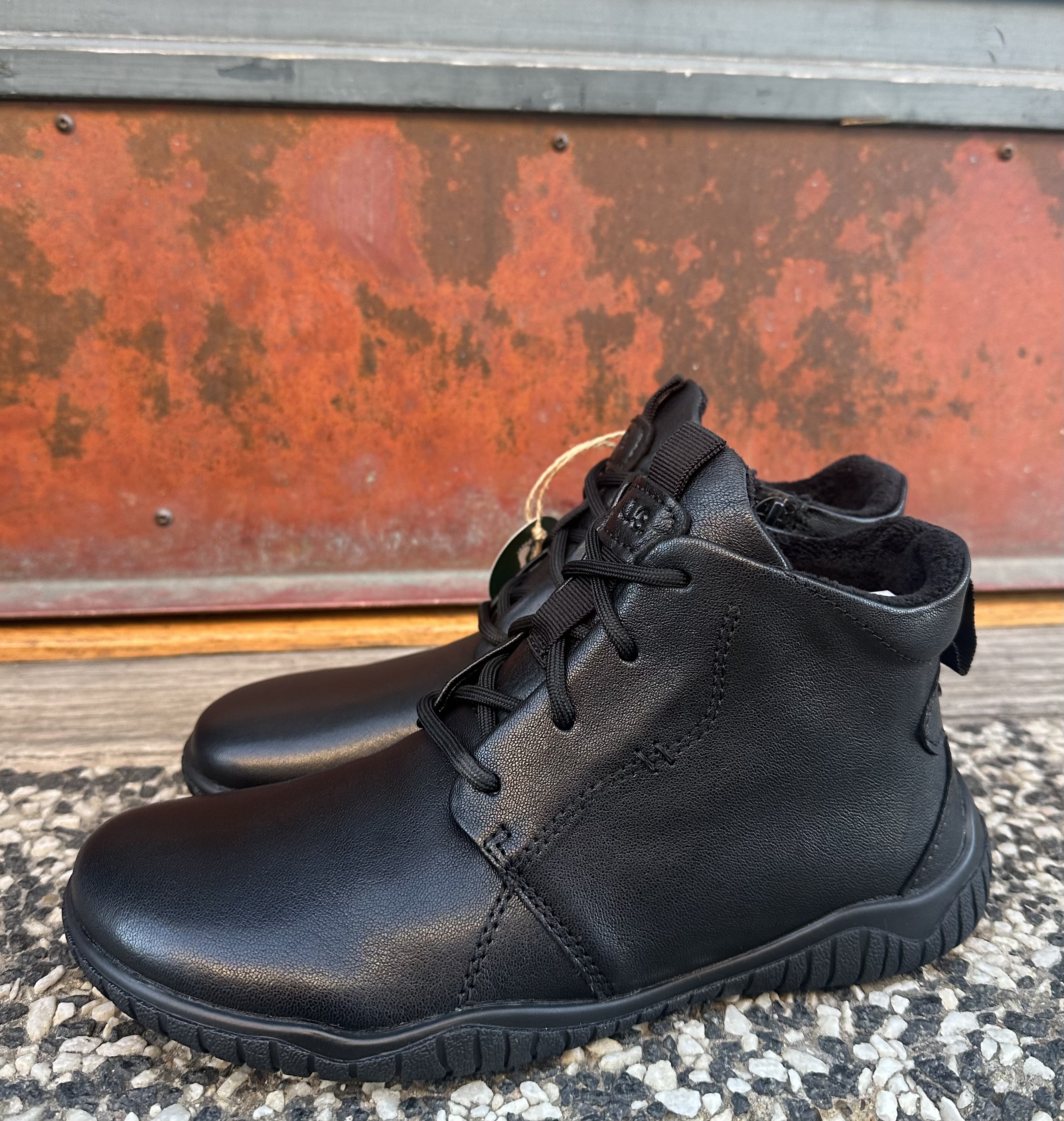 Breda känga i Barefoot stil från Josef Seibel-svart