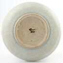 Triller Tobo (1950s) Unique White Craquelure Glaze Bowl 25/5 cm