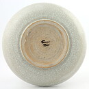 トボスタジオ  一点もの  白いヒビ模様のボウル  (25/5cm)  1950年代