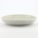 Triller Tobo (1950s) Unique White Craquelure Glaze Bowl 25/5 cm