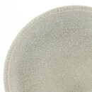 Triller Tobo (1950s) Unique White Craquelure Glaze Bowl 25/5 cm