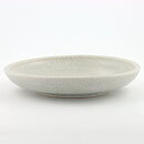 Triller Tobo (1950s) Unique White Craquelure Glaze Bowl 25/5 cm