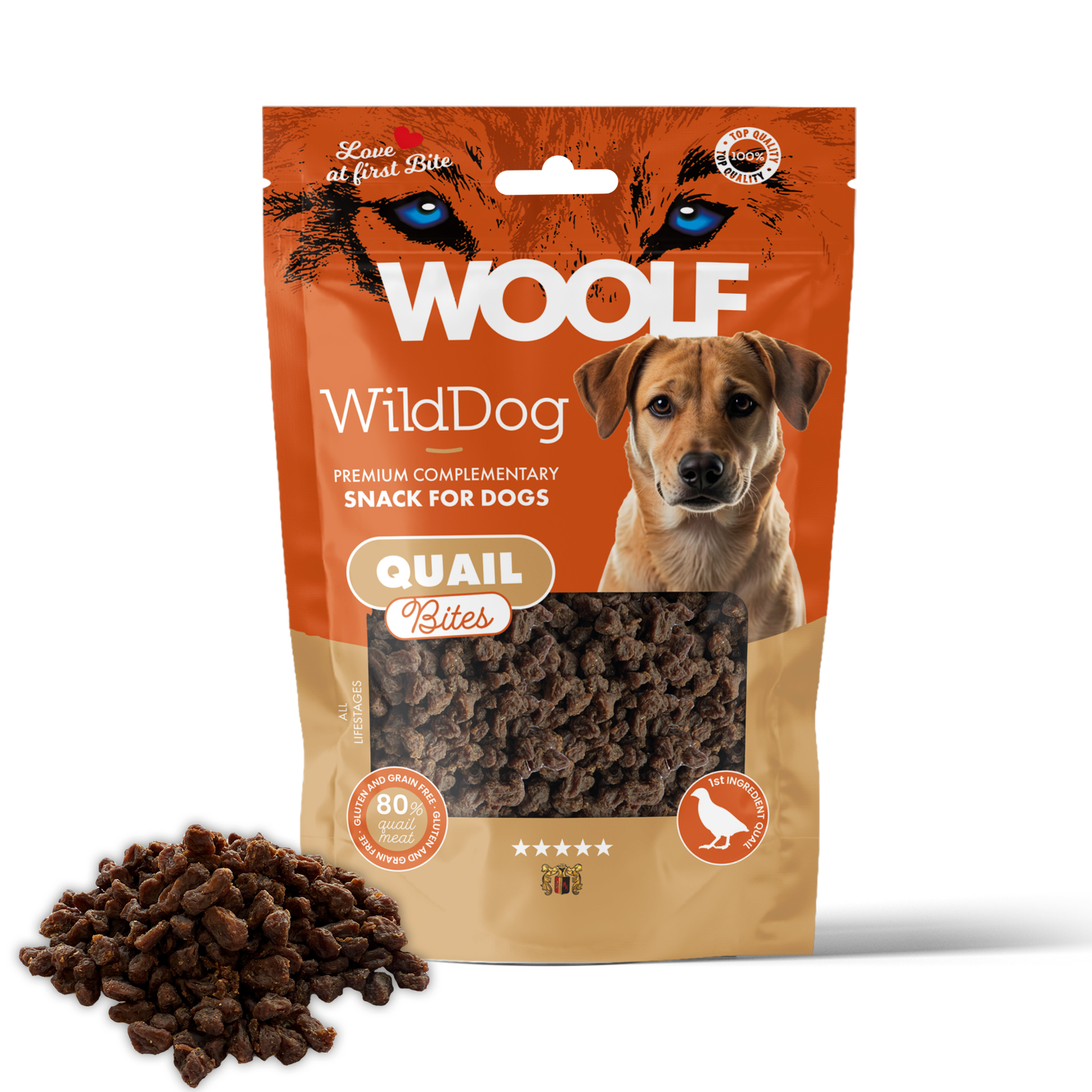 WOOLF WildDog Soft Quail Bites