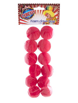 Foam Clown Noses (12-pack)