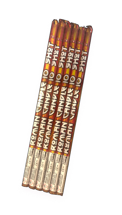 Roman Candle 10-skott 6-pack