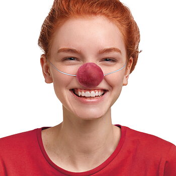 Rubber Clown Noses (48 pieces)