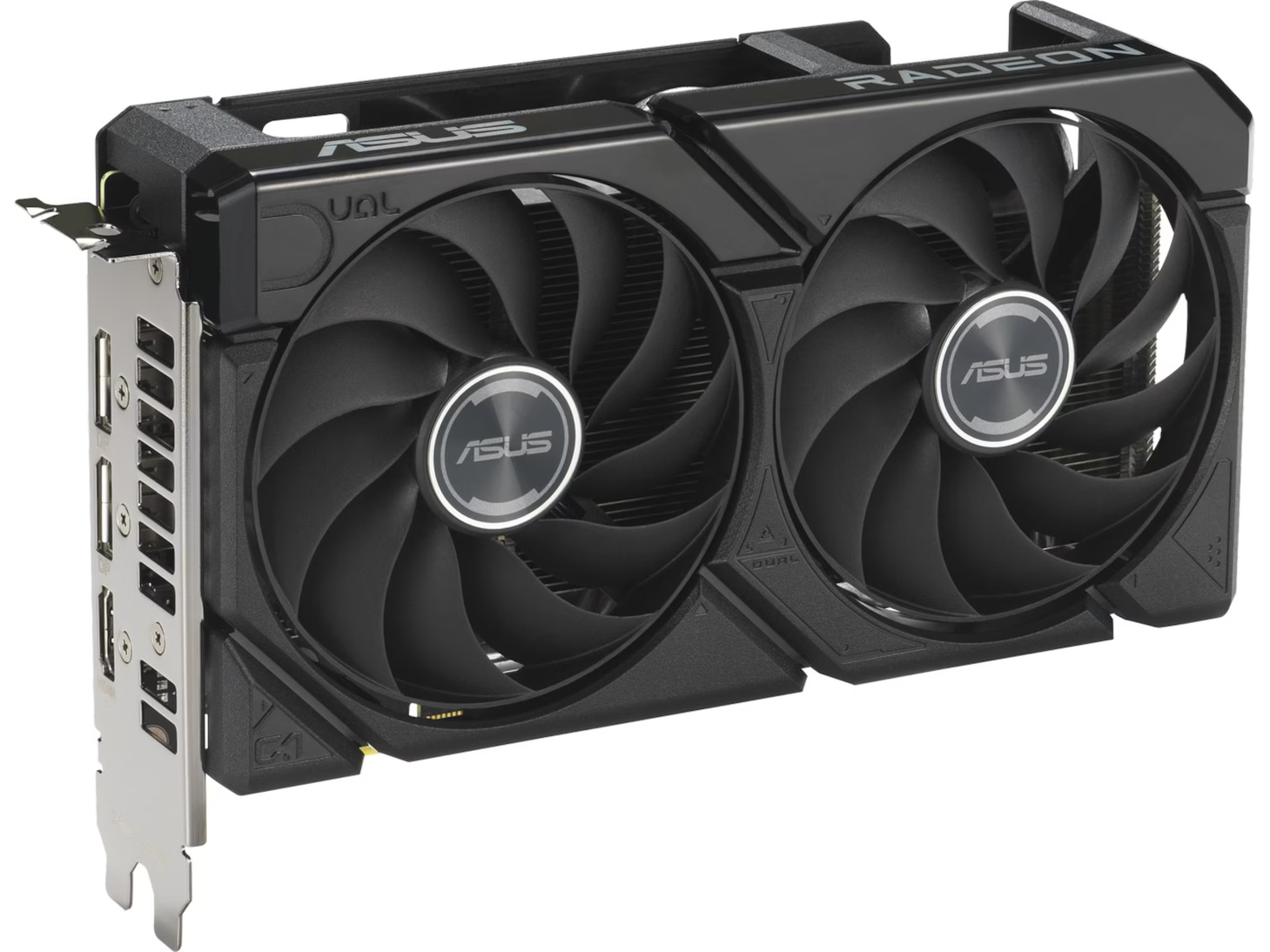  ASUS Dual Radeon RX 9060 XT Video kort, PCI Express 5.0, 16GB GDDR6  - Grafikkort - 2
