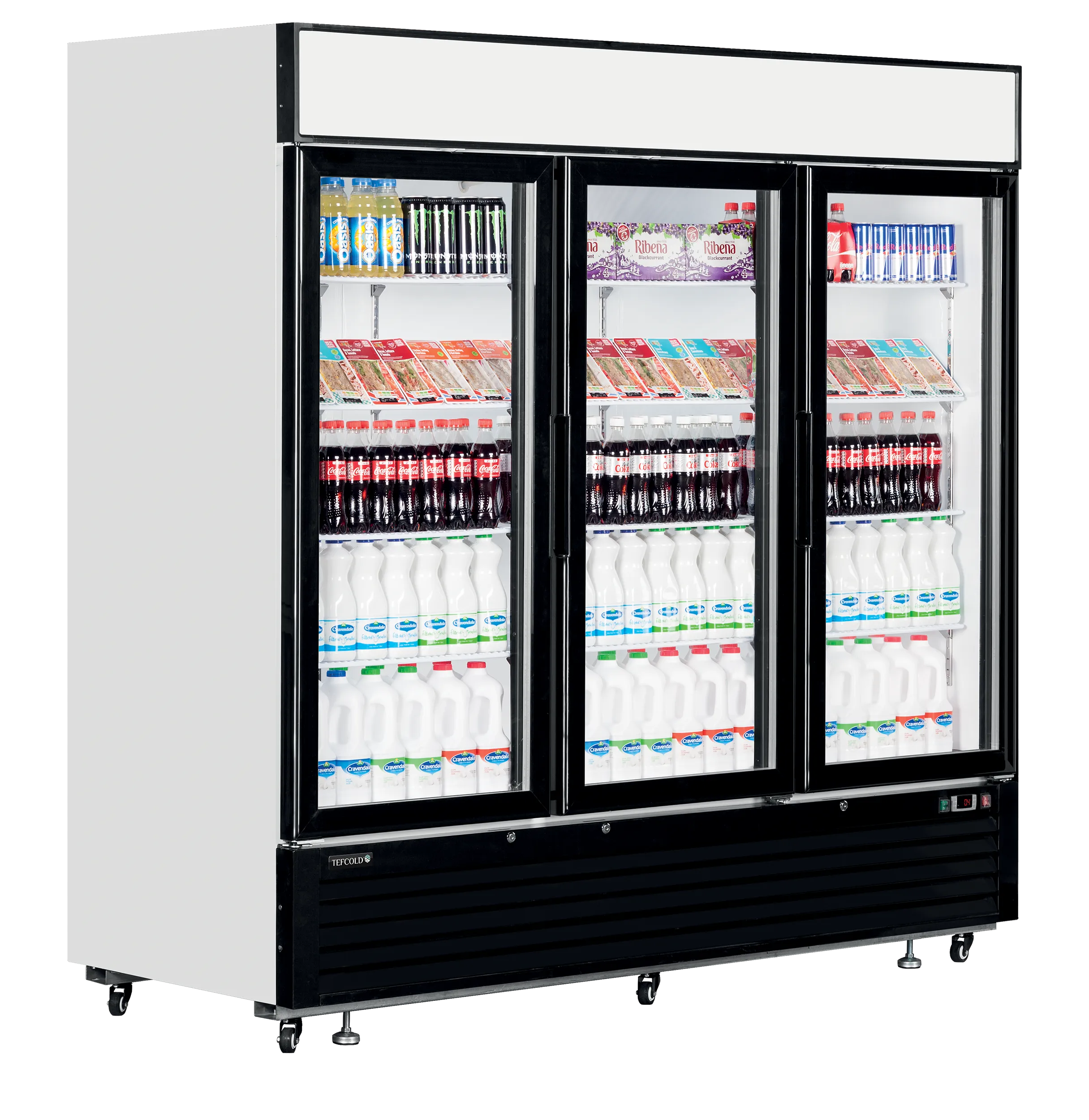 Displaykyl LGC7500, 2050 liter, Tefcold - 2